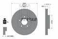 Disc frana TEXTAR 92295003