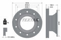 Disc frana 93296100 TEXTAR