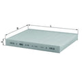 Filtru, aer habitaclu LA 144 MAHLE