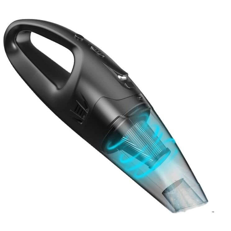 Aspirator de mână fără fir, cu acumulator, pentru casă și mașină, aspirare umedă și uscată, 120W Nigrin - 12193437