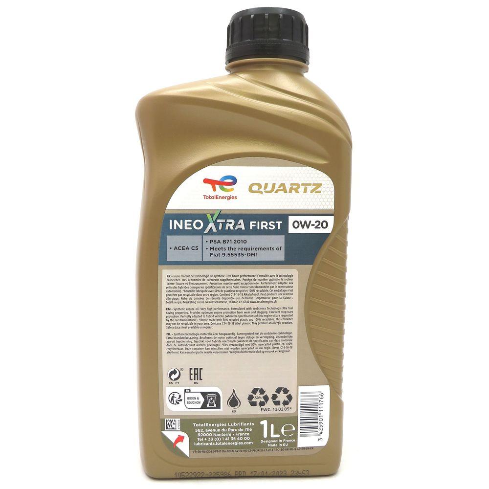 Ulei motor Total Quartz Ineo X First 0W20 1L - 12456536
