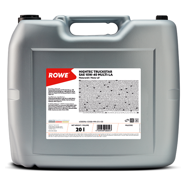 ULEI MOTOR ROWE HIGHTEC TRUCKSTAR SAE 15W40 MULTILA 20L - 13522735