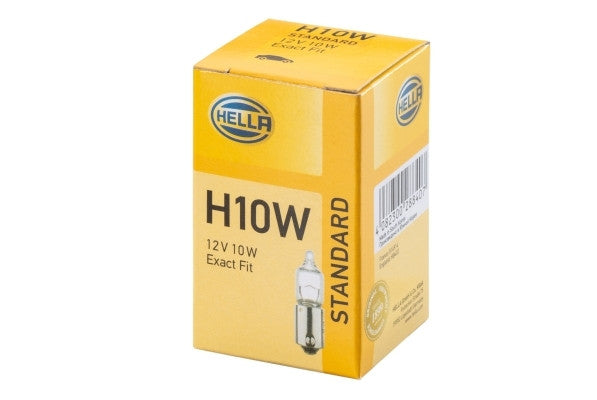 Bec Hella Standard H10W 12V 10W BA9s - 8GH002473191