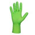MANUSI NITRIL TEXTURA DIAMANTATA CULOARE VERDE 7.0MIL. MARIME M. SET 100 BUC