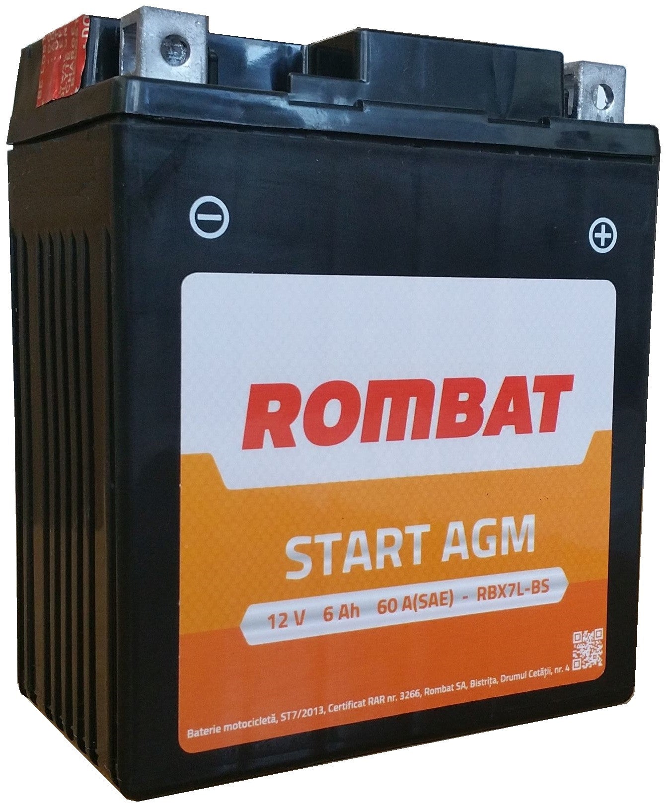 Baterie moto 12Vx10Ah Start AGM RBX12-BS - 13153966