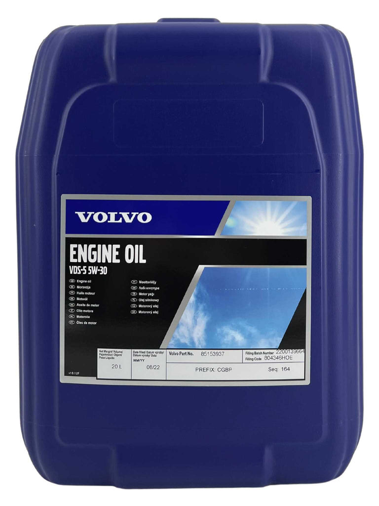 Ulei motor Volvo VDS-5 5W30 20L - 12280147