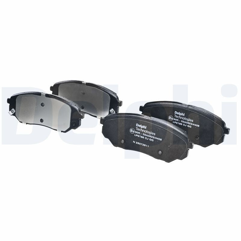 Set placute frana,frana disc LP3186 DELPHI