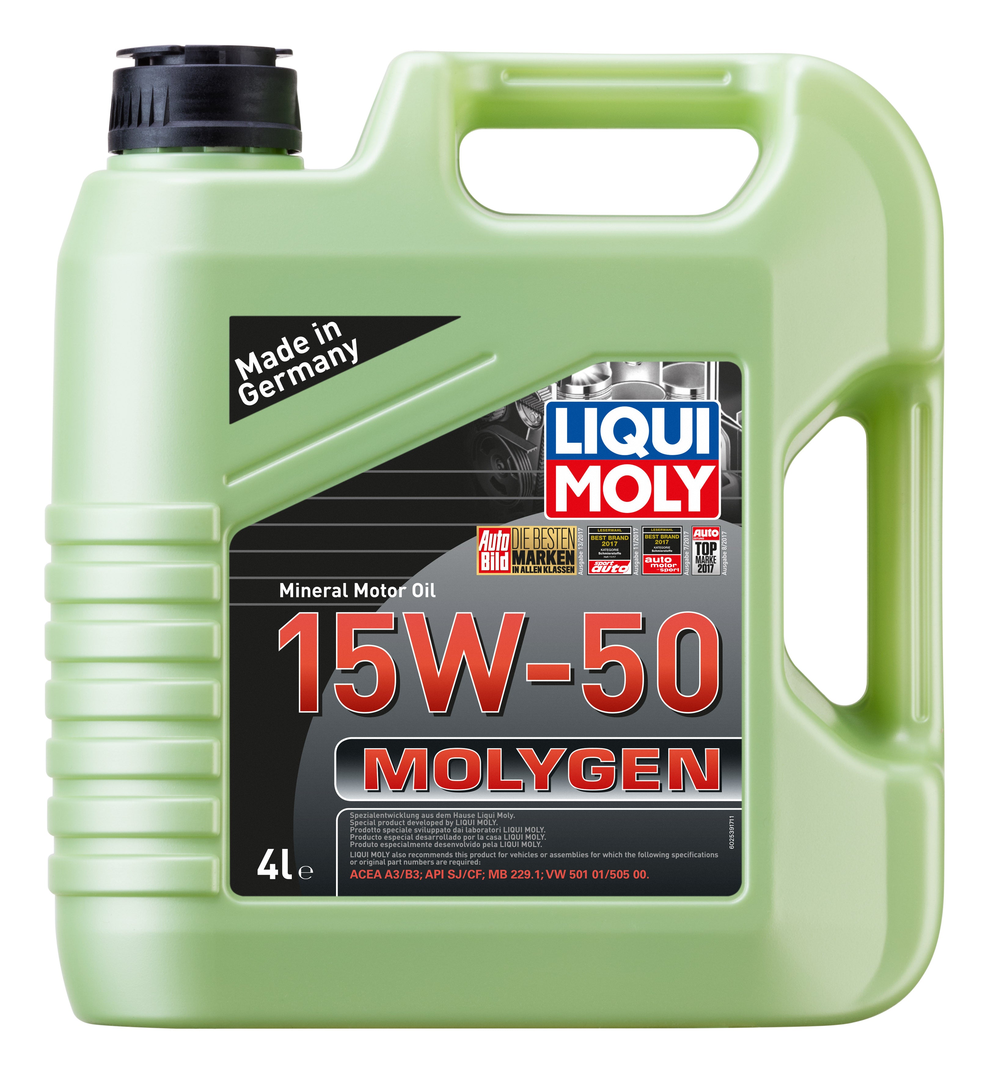 Ulei motor Liqui Moly Molygen New Generation 15W50 (2539) 4L - 11647808