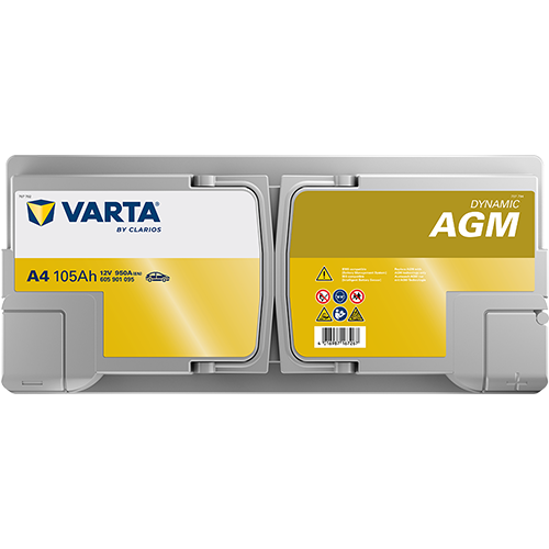 Acumulator Varta Silver AGM Dynamic 12V 105Ah - 605901095K262