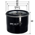 Filtru ulei 586140 VALEO