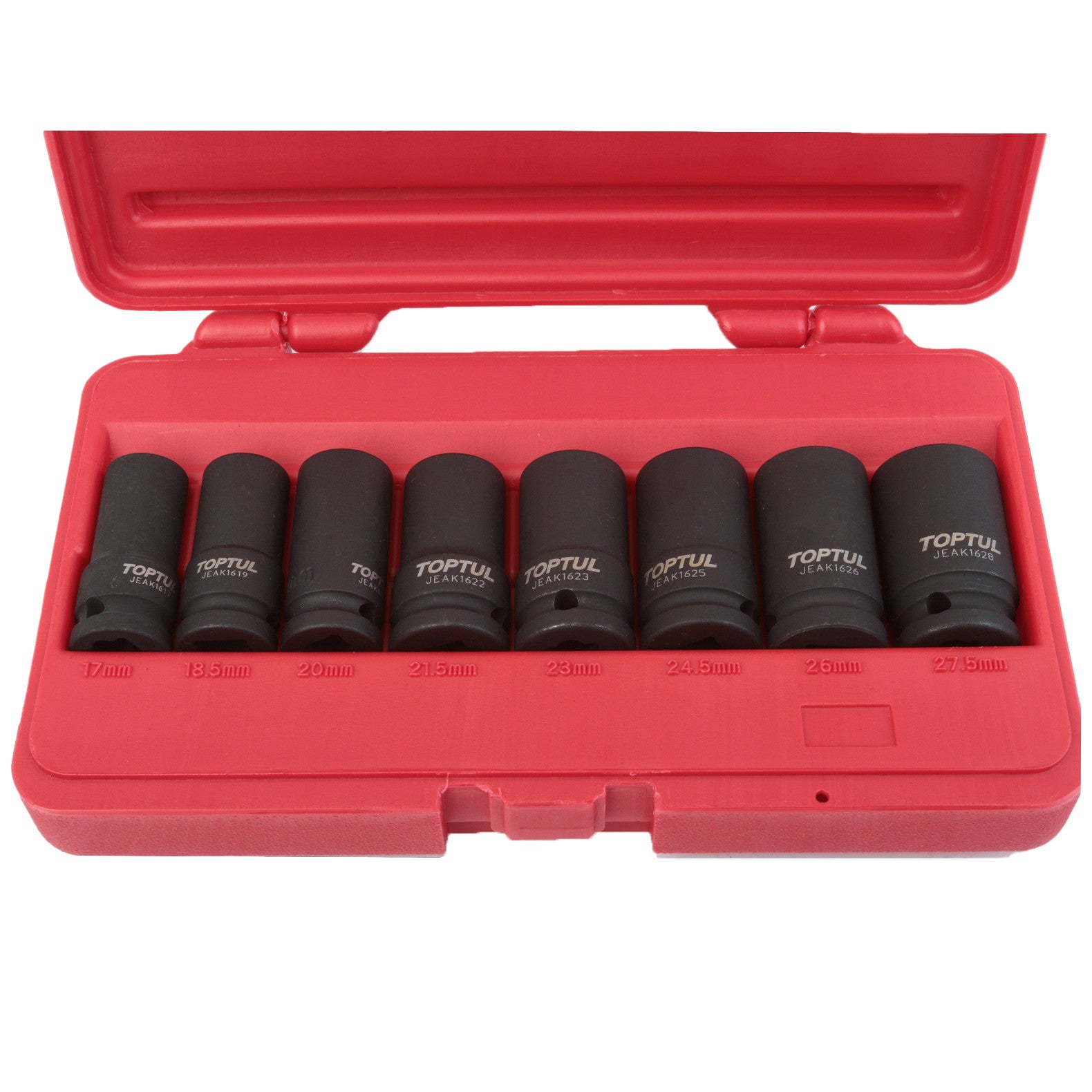 Trusa extractoare piulite roti 8 Piese Toptul - JGAI0802