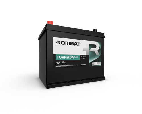 Acumulator Rombat Tornada Asia 75 Ah [Bornă Inversă] - 12160392