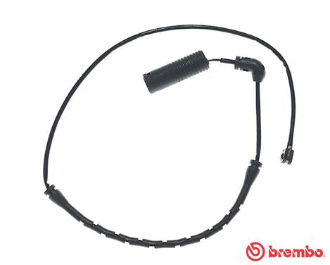 senzor de avertizare,uzura placute de frana A 00 222 BREMBO
