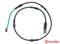 senzor de avertizare,uzura placute de frana A 00 431 BREMBO