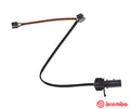 senzor de avertizare,uzura placute de frana A 00 482 BREMBO