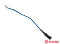 senzor de avertizare,uzura placute de frana A 00 501 BREMBO