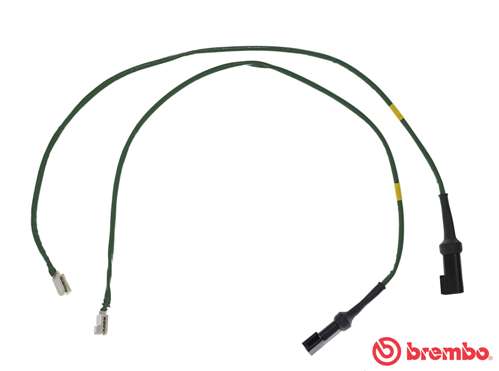 senzor de avertizare,uzura placute de frana A 00 504 BREMBO