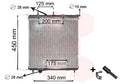 Radiator, racire motor 40002298 VAN WEZEL