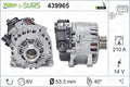 Generator / Alternator 439965 VALEO