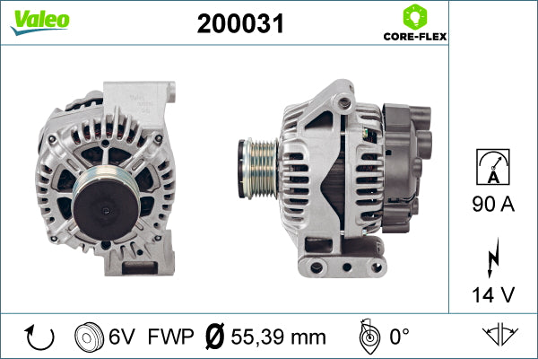 Generator / Alternator 200031 VALEO