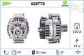 Generator / Alternator 439770 VALEO