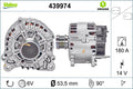 Generator / Alternator 439974 VALEO