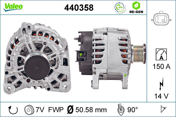 Alternator VALEO 440358