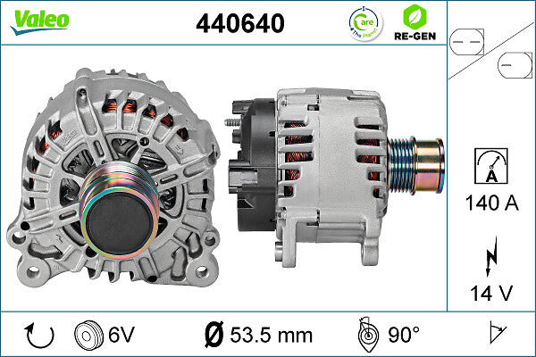 Alternator VALEO 440640