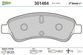 set placute frana,frana disc 301464 VALEO