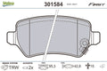 set placute frana,frana disc 301584 VALEO