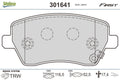 set placute frana,frana disc 301641 VALEO
