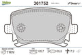 set placute frana,frana disc 301752 VALEO