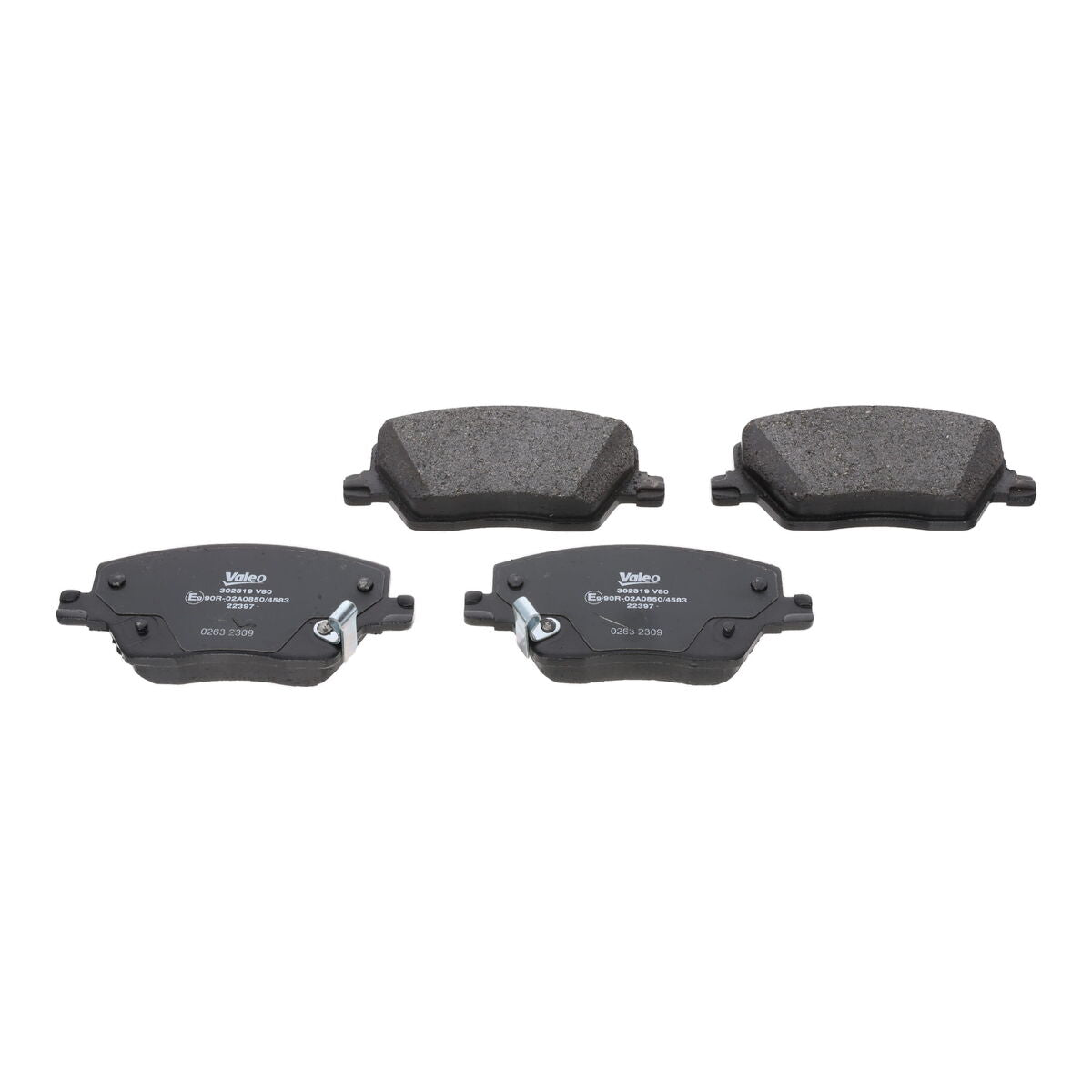 set placute frana,frana disc 302319 VALEO