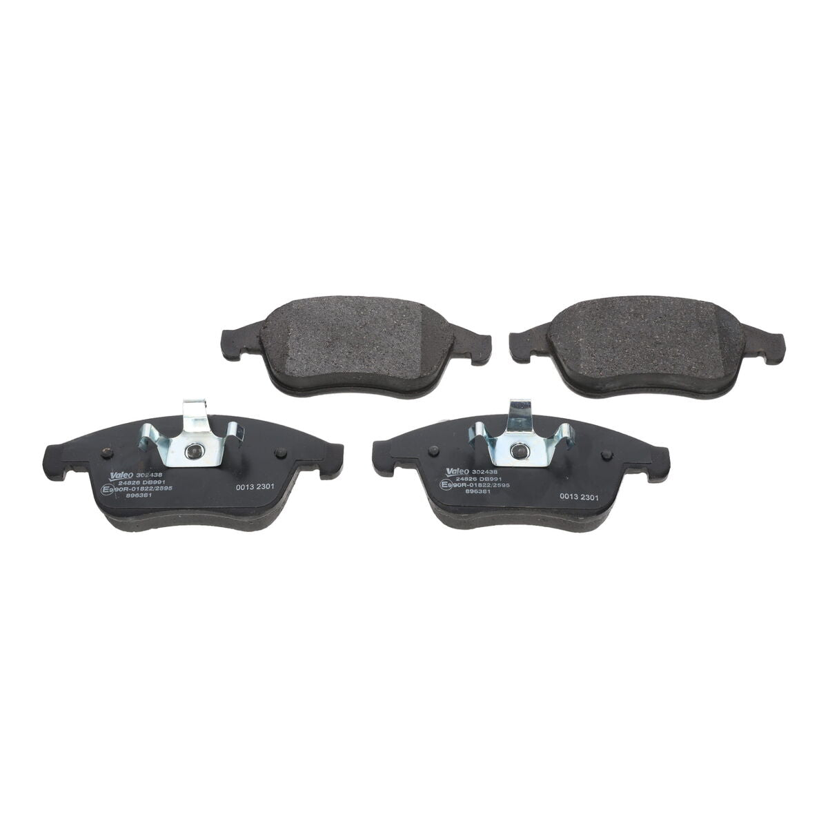set placute frana,frana disc 302438 VALEO