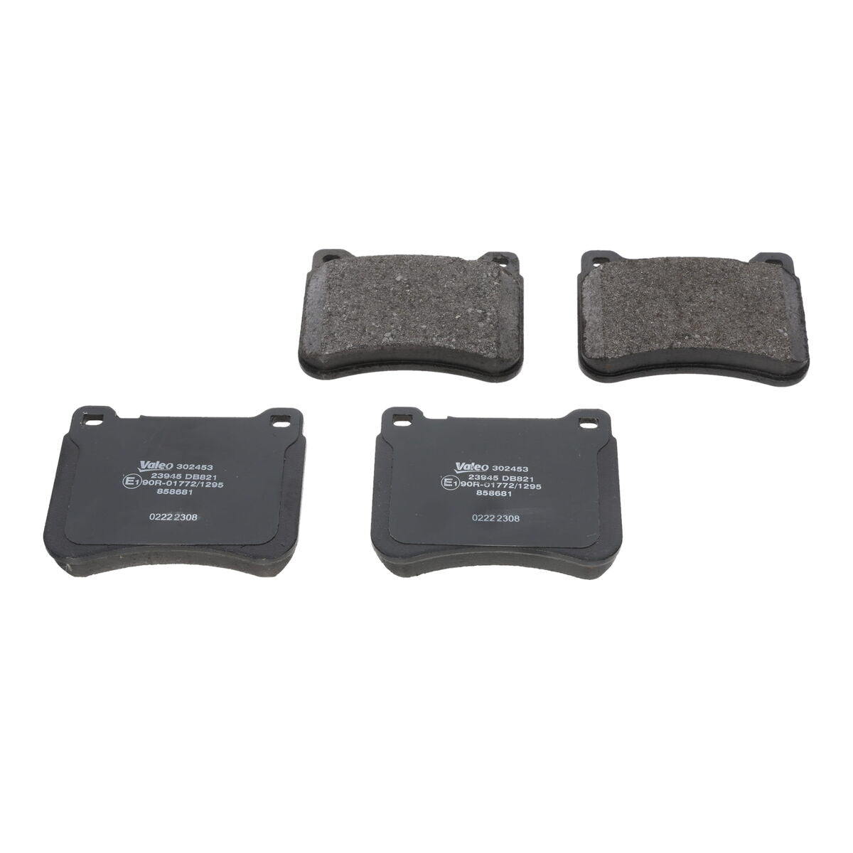 set placute frana,frana disc 302453 VALEO
