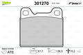set placute frana,frana disc 301270 VALEO