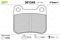 set placute frana,frana disc 301345 VALEO