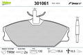 set placute frana,frana disc 301061 VALEO