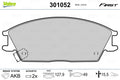set placute frana,frana disc 301052 VALEO