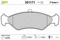 set placute frana,frana disc 301171 VALEO