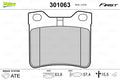 set placute frana,frana disc 301063 VALEO
