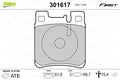 set placute frana,frana disc 301617 VALEO
