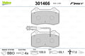 set placute frana,frana disc 301466 VALEO