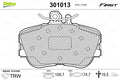 set placute frana,frana disc 301013 VALEO