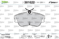 set placute frana,frana disc 301622 VALEO