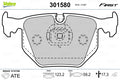 Set placute frana VALEO 301580