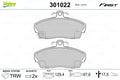 set placute frana,frana disc 301022 VALEO