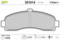 set placute frana,frana disc 301014 VALEO