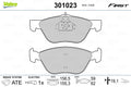 set placute frana,frana disc 301023 VALEO