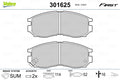 set placute frana,frana disc 301625 VALEO